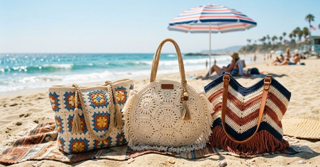 3 schemi gratuiti di borse vintage perfetti per la spiaggia 2026
