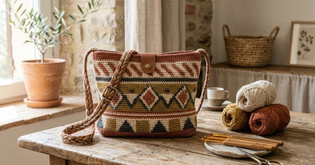Borsa tracolla lo schema geometrico che sta spopolando su Instagram