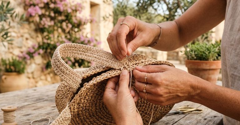 Uncinetto estivo il trucco rapido per unire i manici senza cuciture