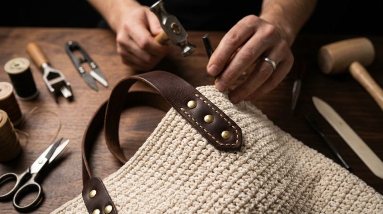 Pochette con patta intercambiabile: come farla con i bottoni automatici