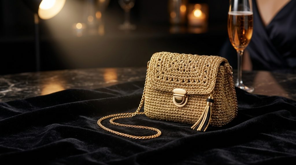 Borsette uncinetto: mini bag e pochette eleganti d