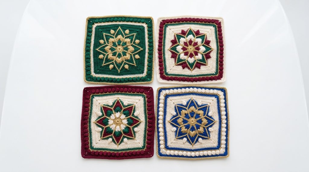 Borse all’uncinetto a mattonelle: come unire