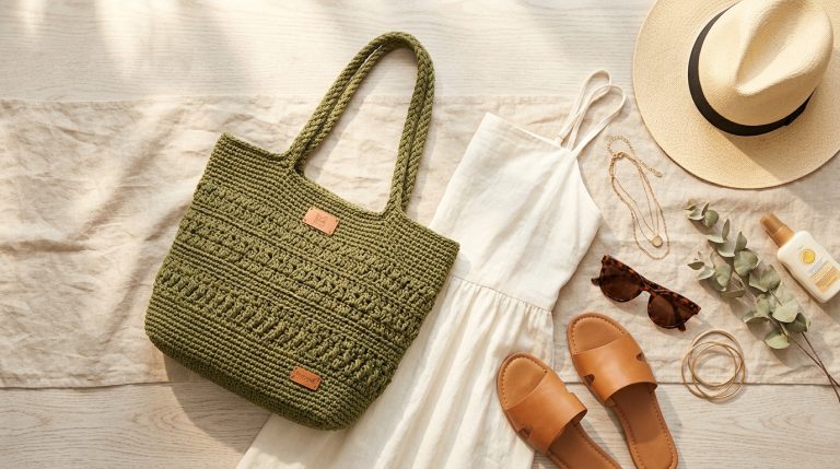 Borsa crochet: come abbinare questo accessorio art