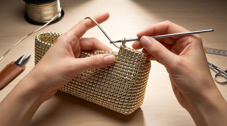 Borse con cordino swan tutorial: come lavorare que