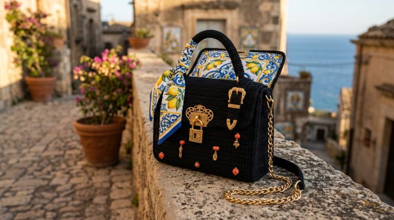 Borse uncinetto dolce gabbana: impara a ricreare l