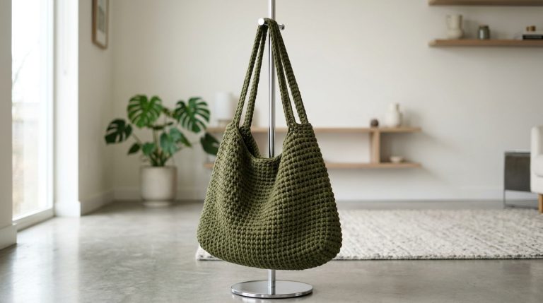 Borsa con fettuccia uncinetto: lo schema super vel