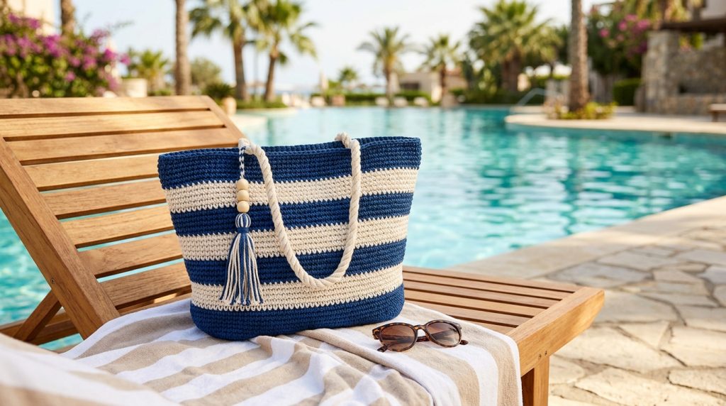 Borsa mare XXL: lo schema leggero che non pesa sulla schiena