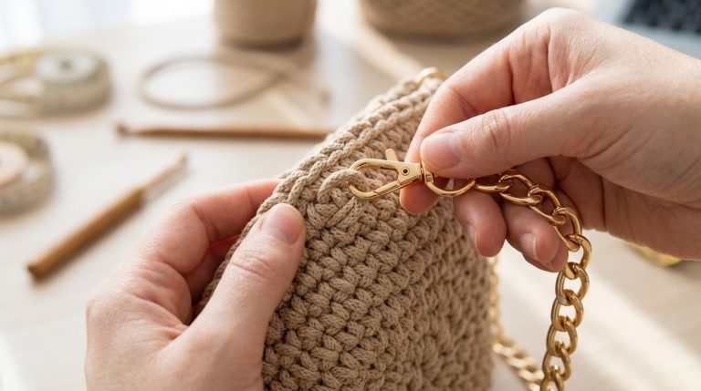 Borse cordino uncinetto tutorial: scopri come mont