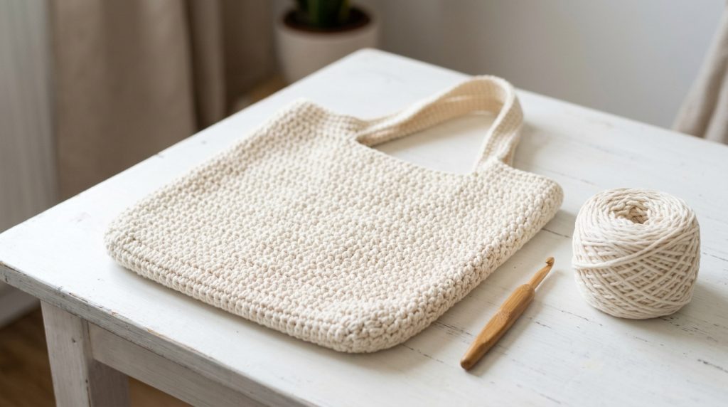 Borsa uncinetto tutorial facile: lo schema rapido